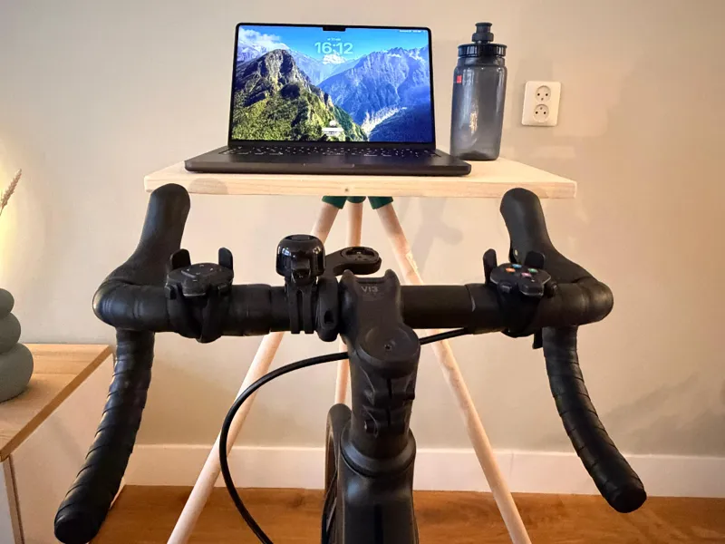Zwift Laptop Stand Tripod Base Plate (22mm Dowels)