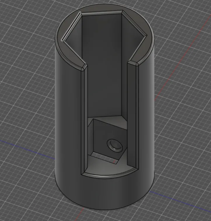 3/8 Drive Socket - 1/2 Inch Slotted Deep ( Lamp ) - Free 3D Print Model ...