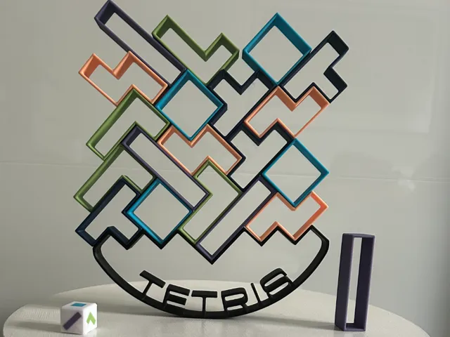 Tetris balance game