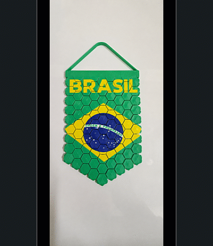 Brasil & Brazil flexible Flag