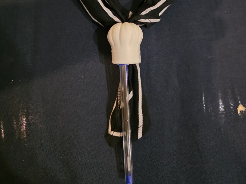 Toque Woggle (Chef's hat)