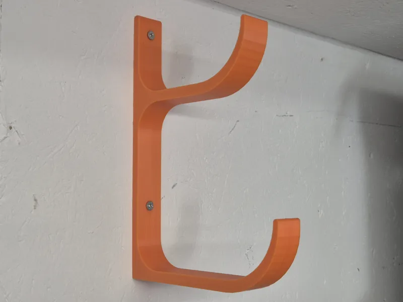 Large Double Wall Hook Mount (for conduit & pipes)
