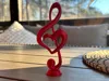 Musical Heart: Decorative Treble Clef