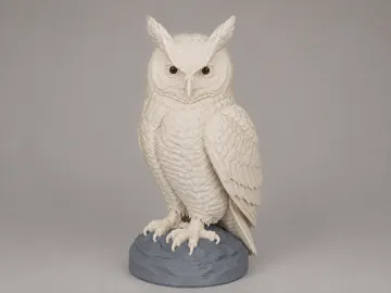 Estante o repisa: Majestic Great Horned Owl Decor — vista de referencia 5
