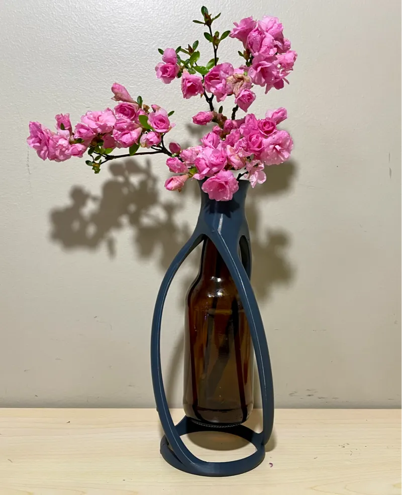 Glass Bottle Watertight Vase