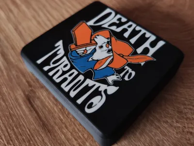 Death to Tyrants Lid for edh box