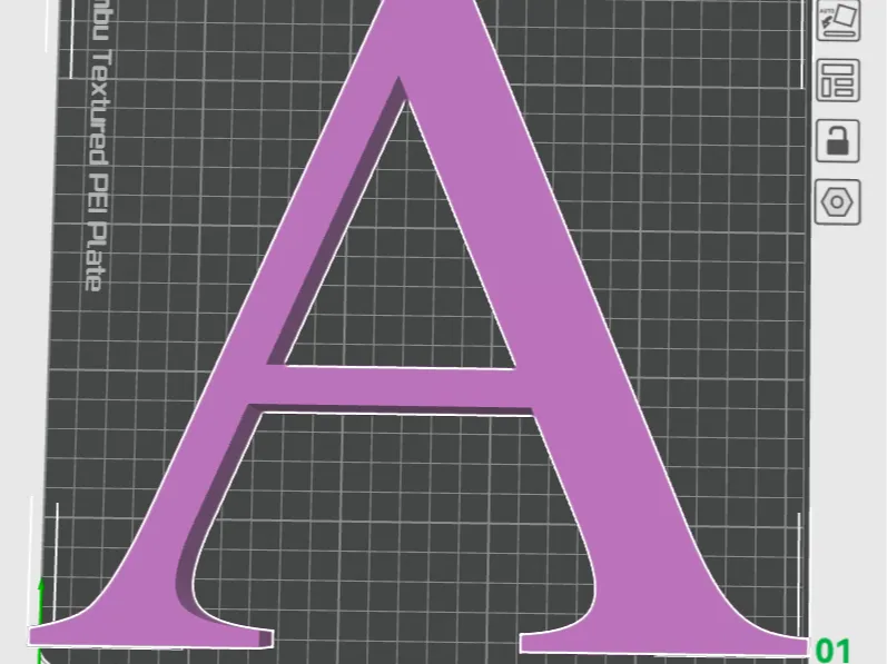 Letter A