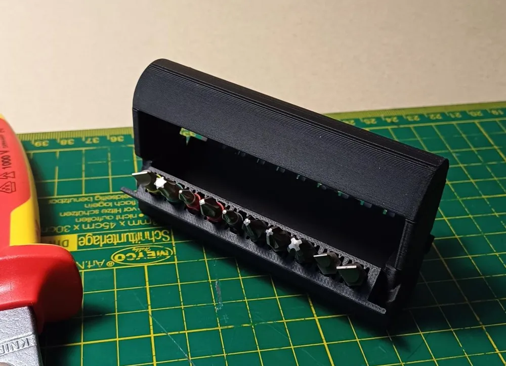 Compact Bit Holder - Free 3D Print Model - MakerWorld