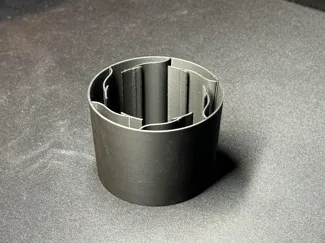 Cupholder adapter for small cans.