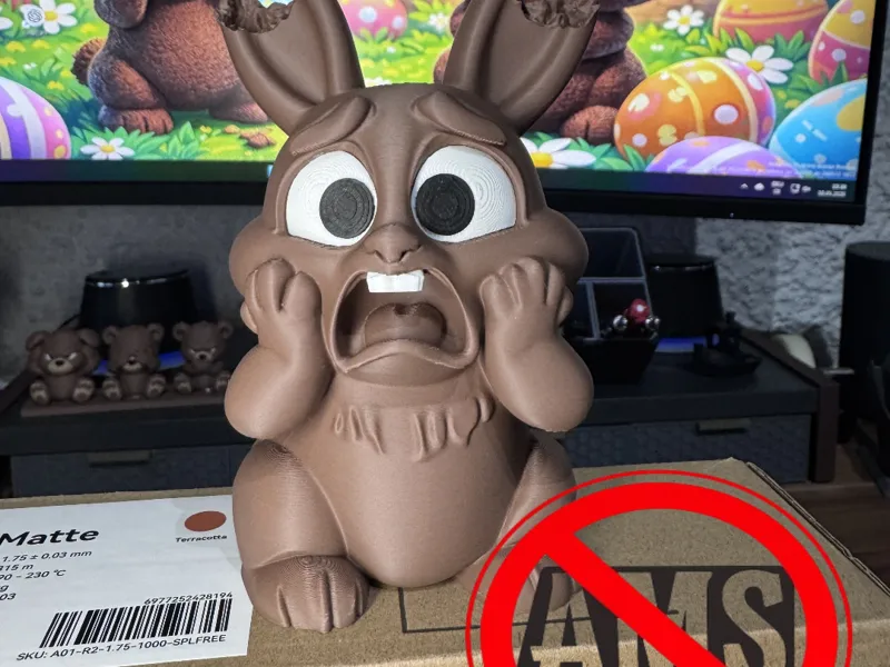 NO AMS - Shoked Chocolate Bunny 
