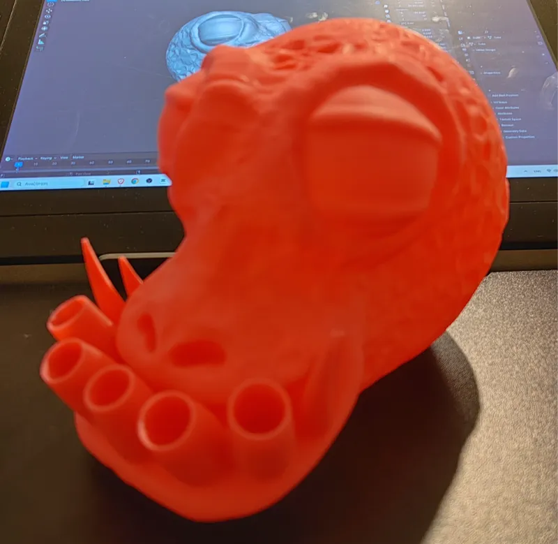Skull-Pencil-Digital Pen Case