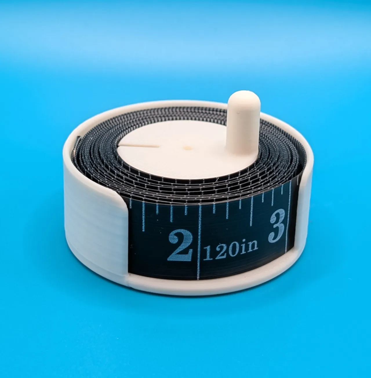 Soft Tape Measure Spool - Print in Place view 4