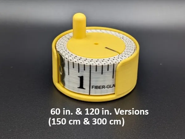 Soft Tape Measure Spool - Print in Place
