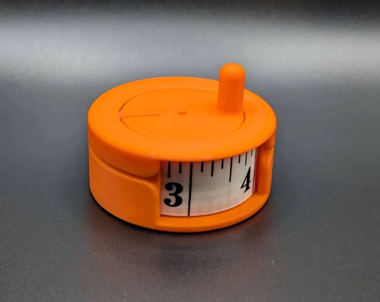 Soft Tape Measure Spool - Print in Place view 3