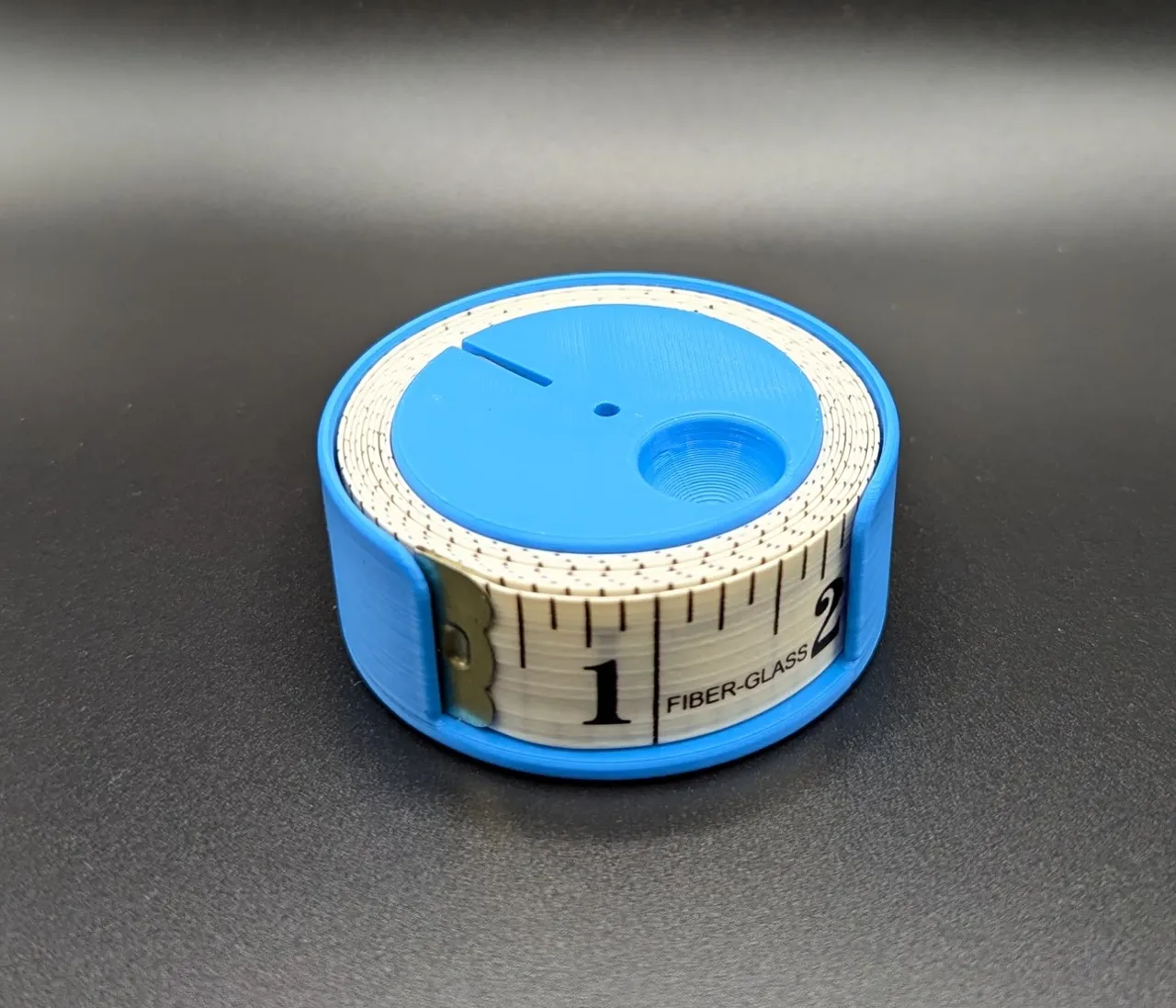 Soft Tape Measure Spool - Print in Place view 2
