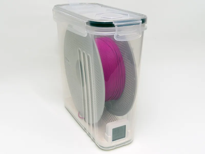 Dry box with desiccant box for Xiaomi hygrometer