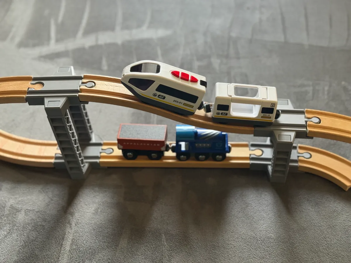 Max Train Ramp Button Wooden Train ramp and bridge support - Free 3D Print Model - MakerWorld