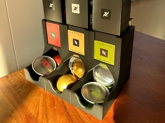 Modularer Nespresso Vertuo Kapsel Dispenser