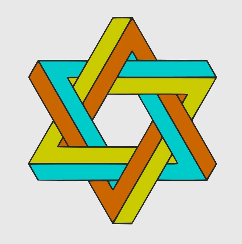 Infinity Triangle-knot Star
