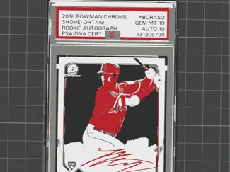 Shohei Ohtani 2018 Bowman Auto PSA 10