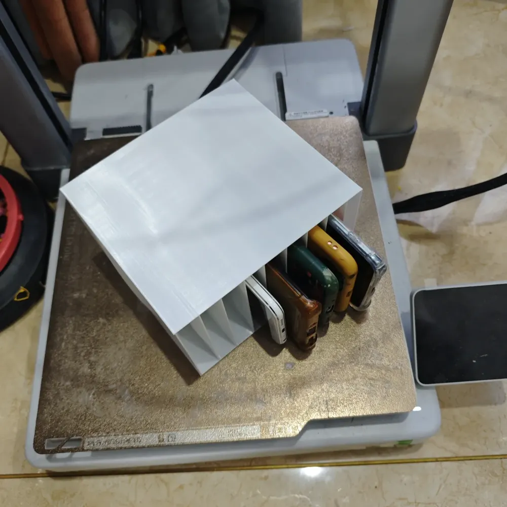 Cell Phone Organizer Space-Saving Design Supports Horizontal, Vertical ...