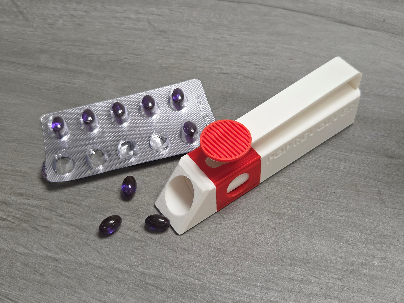 PTP Pill Pop Revolver for Any Size & Shape - 1