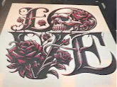 hueforge love skull