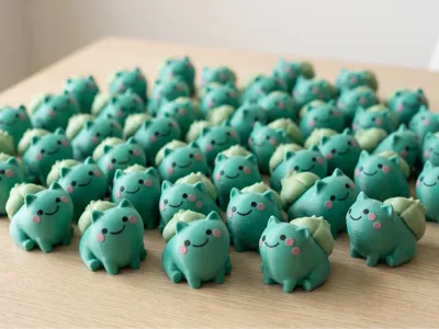 Chibi Bulbasaur Pokemon toy