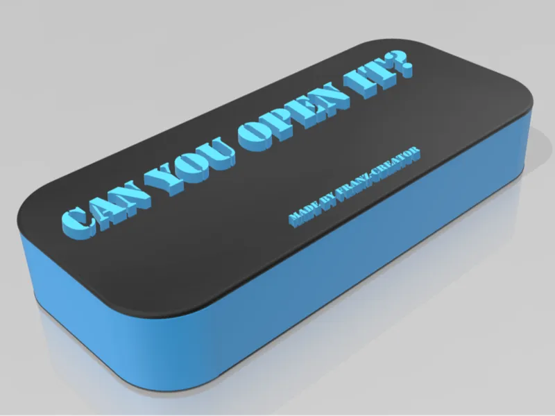 Puzzle pencil case