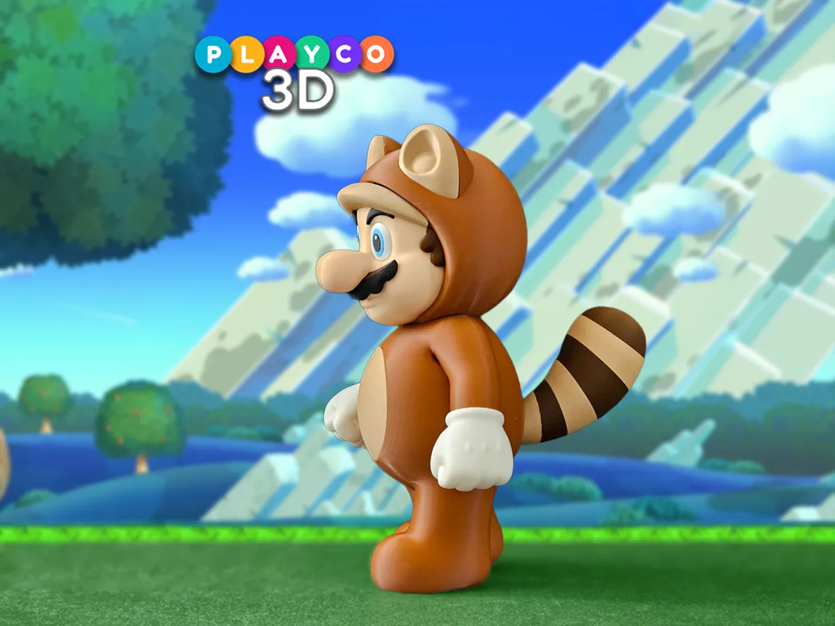 Tanooki Mario Multi Part view 3