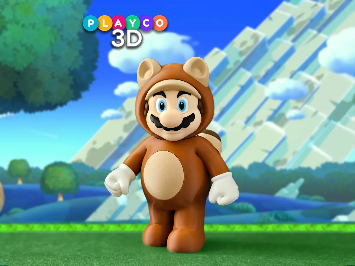 Tanooki Mario Multi Part view 2