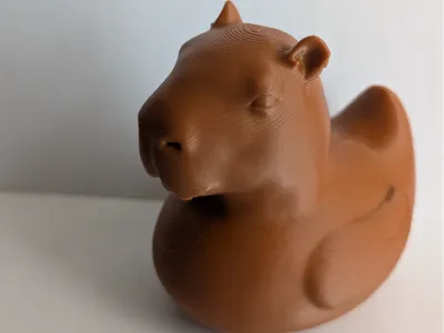 Capybara Rubber Duck