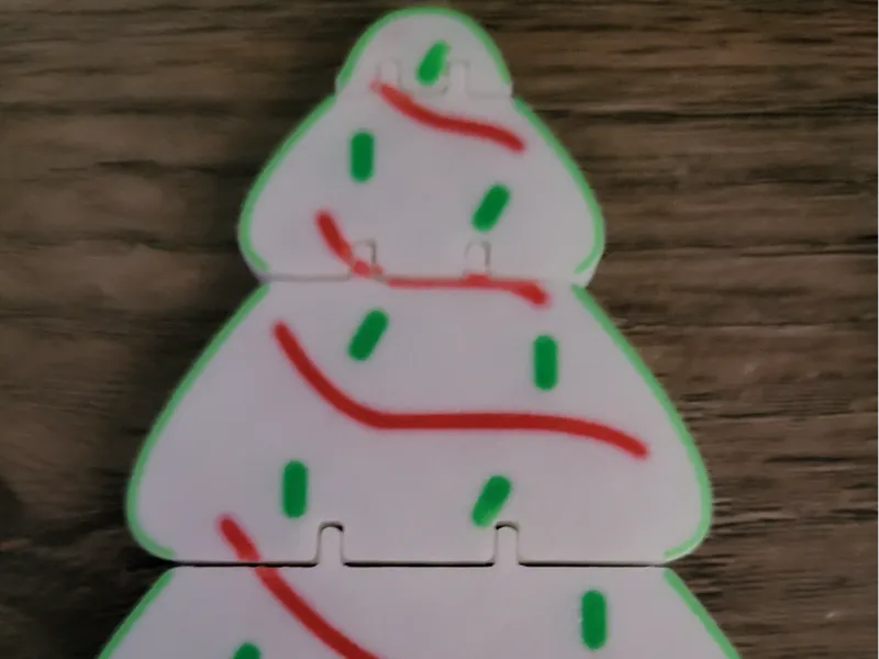 Lil debbie cake christmas tree flexi