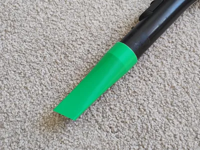Window sill vacuum nozzle