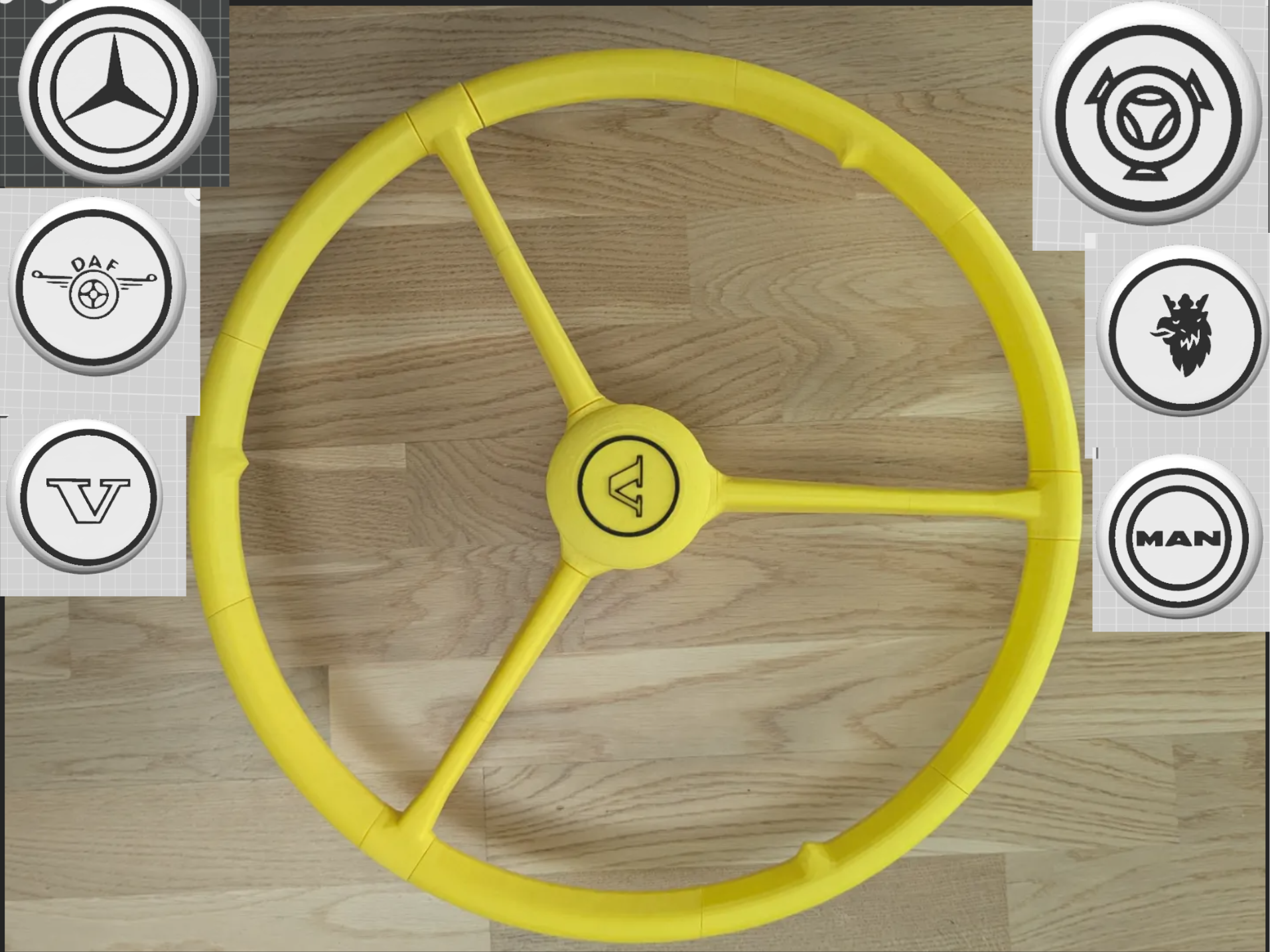 1:1 3 spoke wheel (G29,G23,G27)