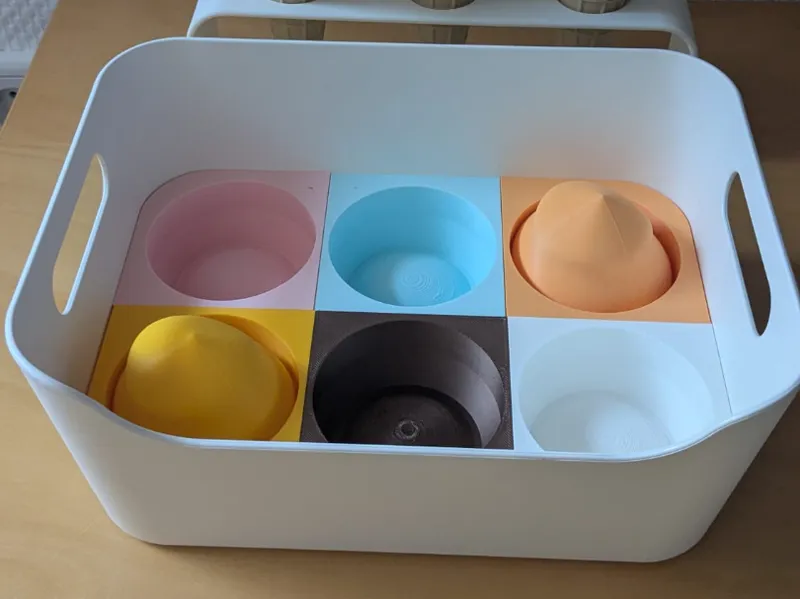 Ice Cream Organizer Inserts for IKEA UPPDATERA
