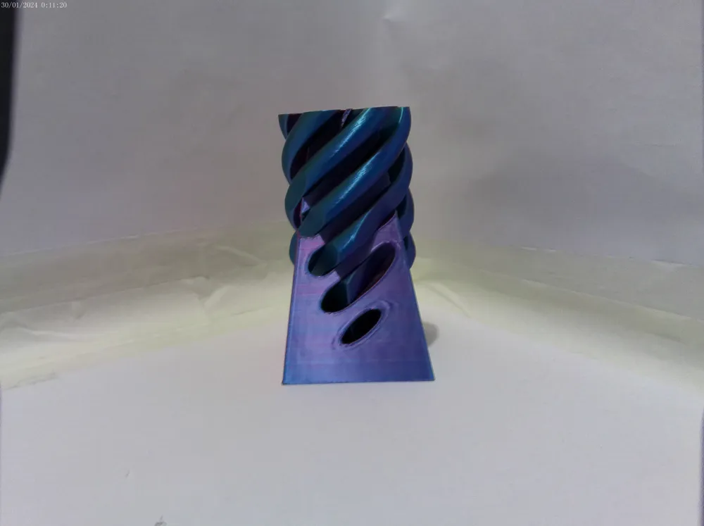 Pattern Pass Satisfying Spiral Passthrough - Square - Free 3D Print Model - MakerWorld