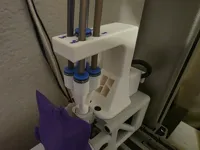 0.2mm layer, 3 walls, 15% infill - w/colored port numbers