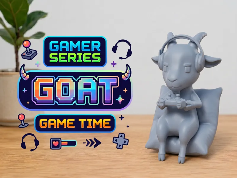 Gamer Goat Shelf Buddy