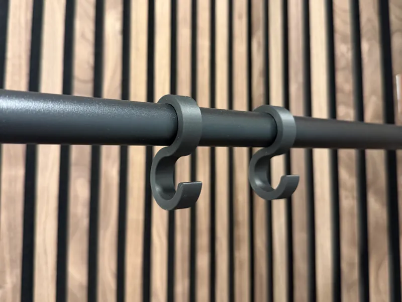 Garderobenhaken für 22 mm Kleiderstange