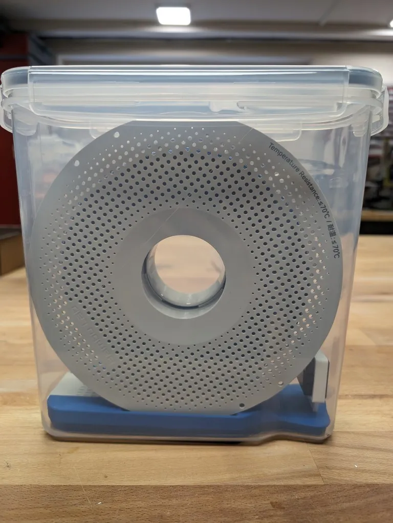 Filament Dry Box with Hygrometer Stand