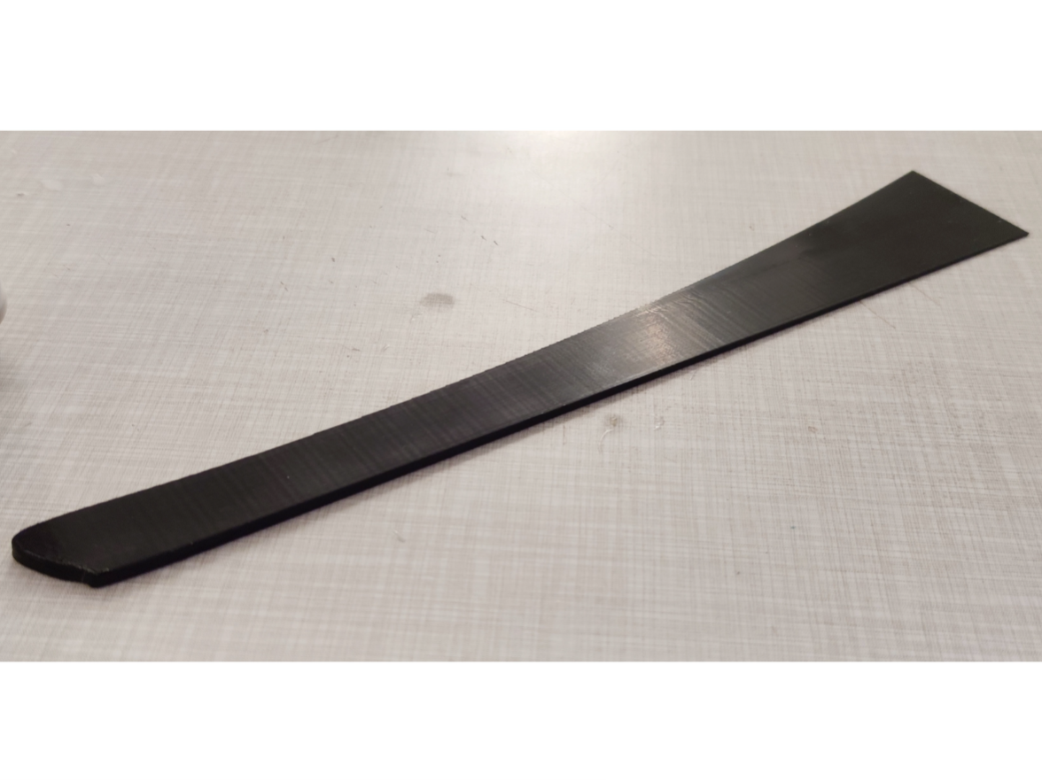Spatula scraper -flexible longer printer accessory