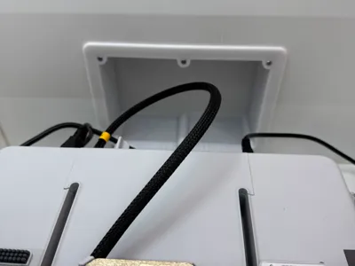 Box for A1 heatbed cable on Ikea platsa