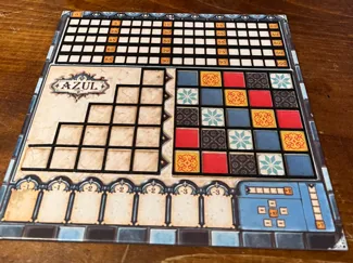 Azul Board Game Overlay for A1 Mini