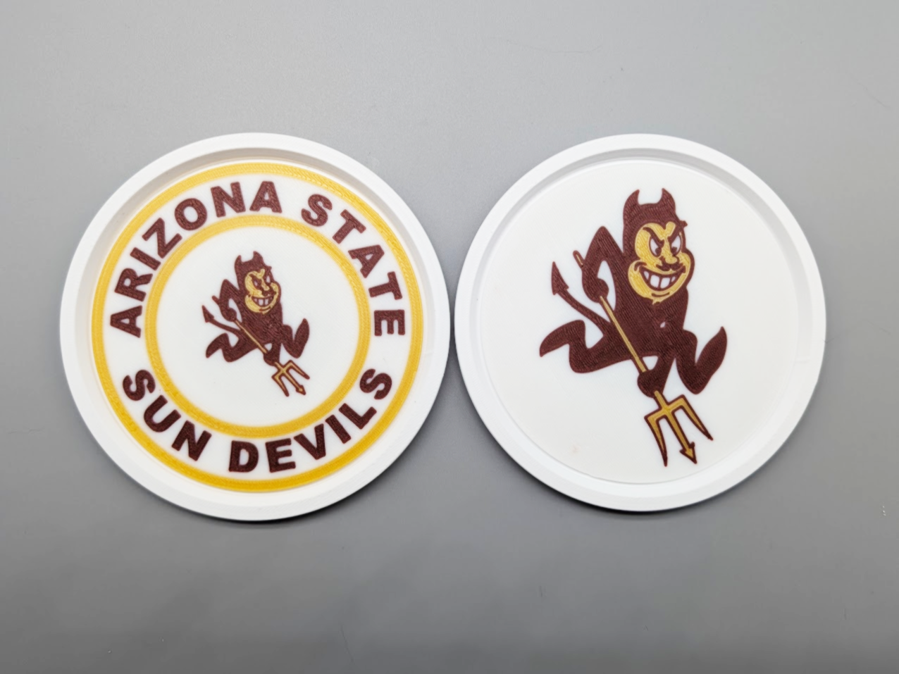 Miniatura 4 do modelo 3D Stackable Coasters - NCAA Div I Teams