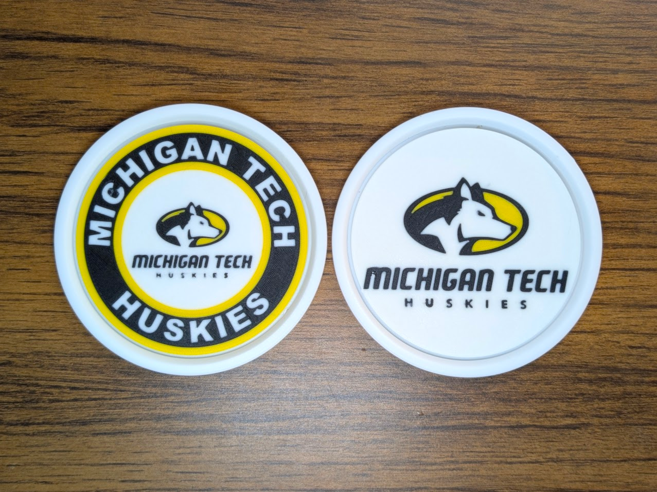 Miniatura 66 do modelo 3D Stackable Coasters - NCAA Div I Teams