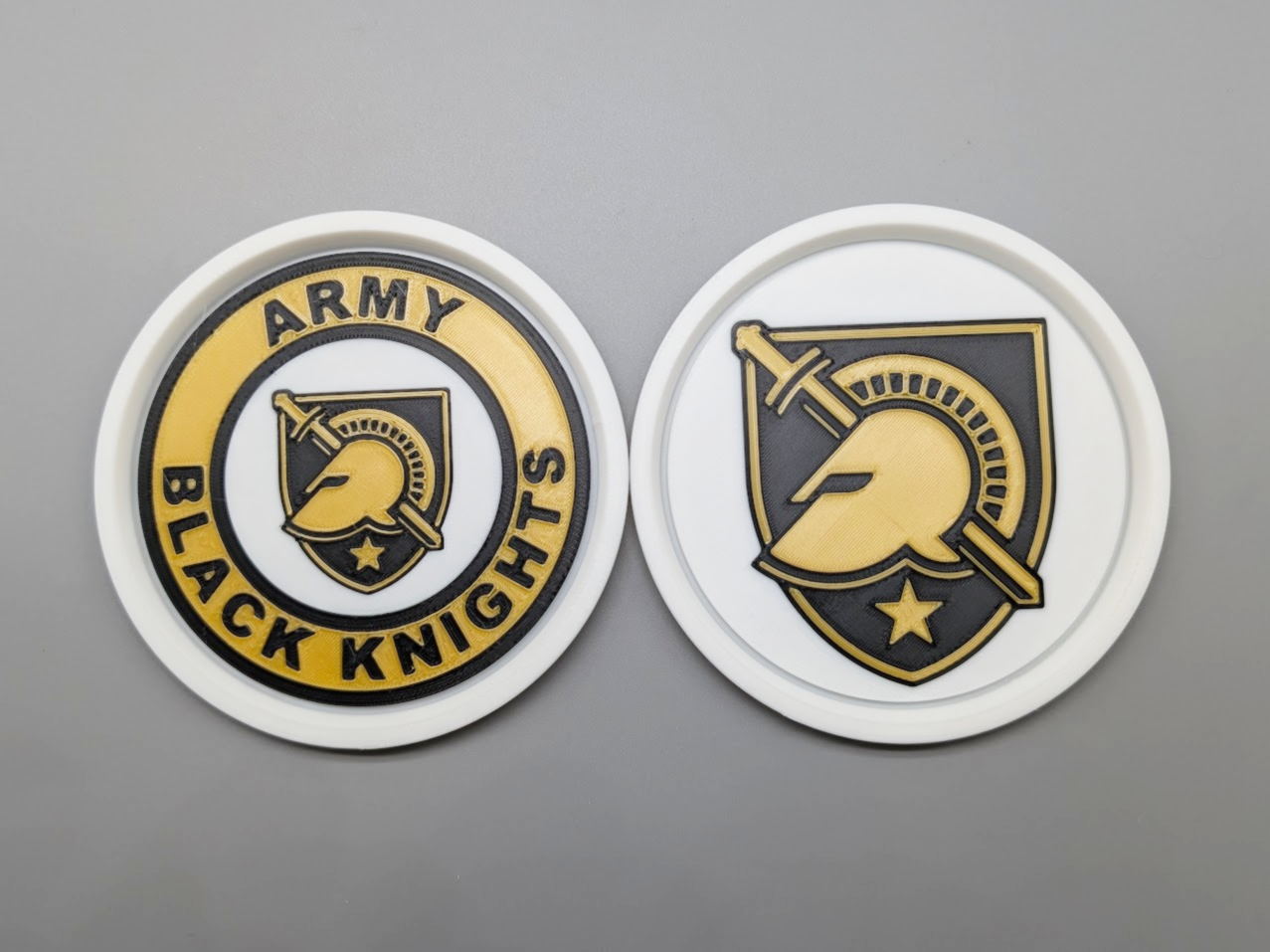 Miniatura 7 do modelo 3D Stackable Coasters - NCAA Div I Teams