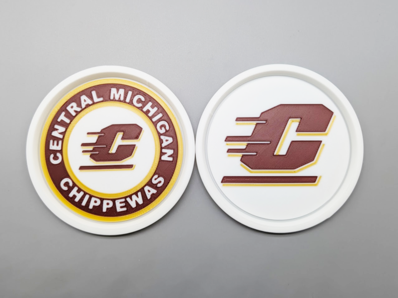 Miniatura 17 do modelo 3D Stackable Coasters - NCAA Div I Teams