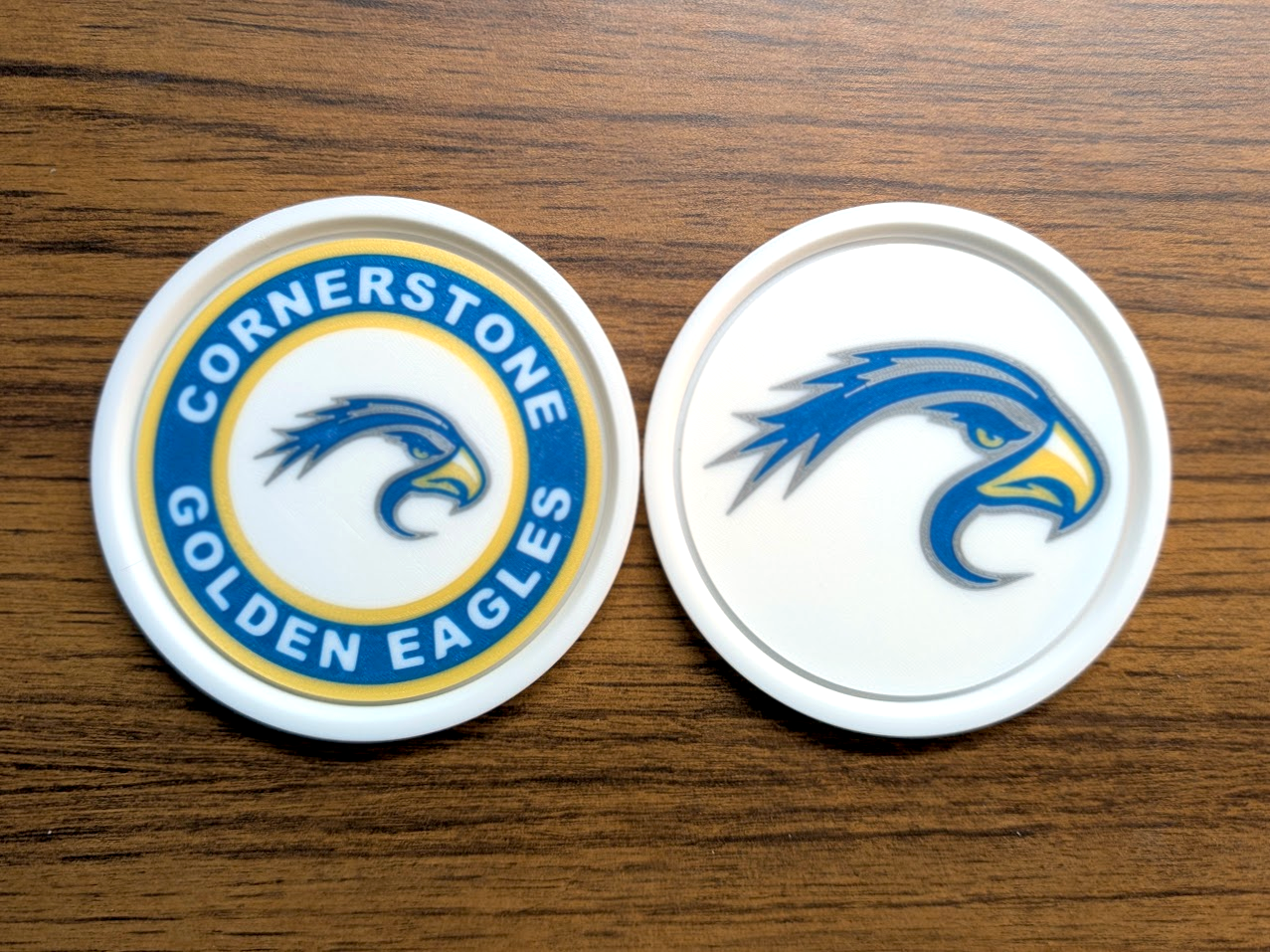 Miniatura 23 do modelo 3D Stackable Coasters - NCAA Div I Teams