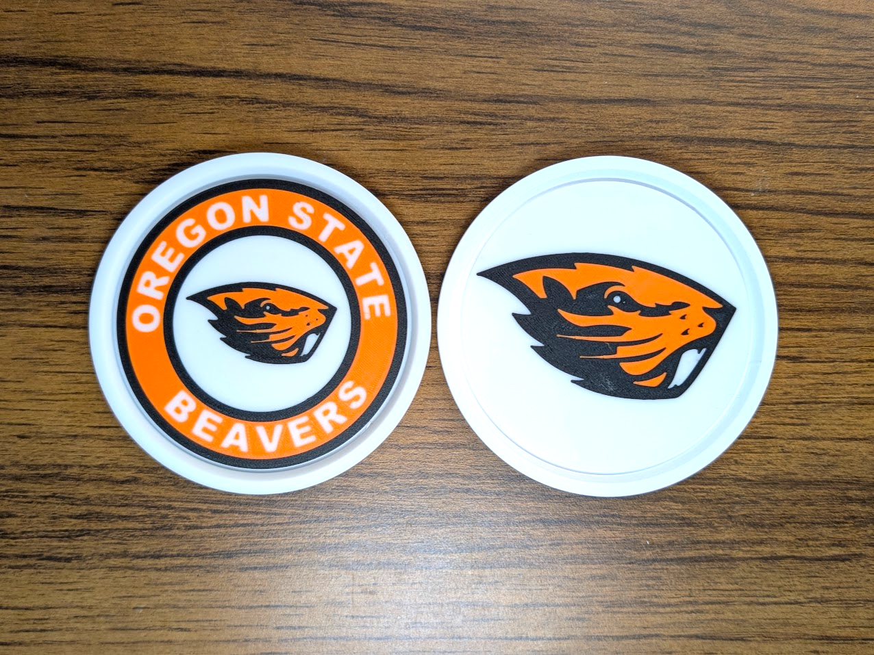 Miniatura 91 do modelo 3D Stackable Coasters - NCAA Div I Teams